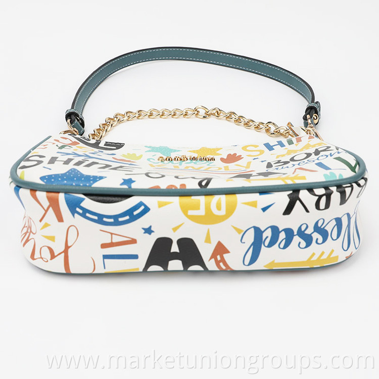 Brand Manufactures China Fashion Leather Bags Women Handbags 2020 Ladies Bag with Digital Printing